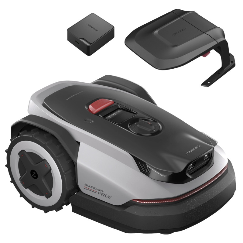 Roborock RockNeo Q110 robotplæneklipper - 1.000m² - inkl. Garage / 4G-Modul.