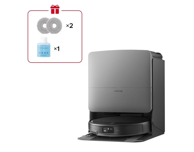 Roborock SAROS 20X, Poseløs, Sort, Rund, Støvpose, 0,259 L, Opladning, Purification