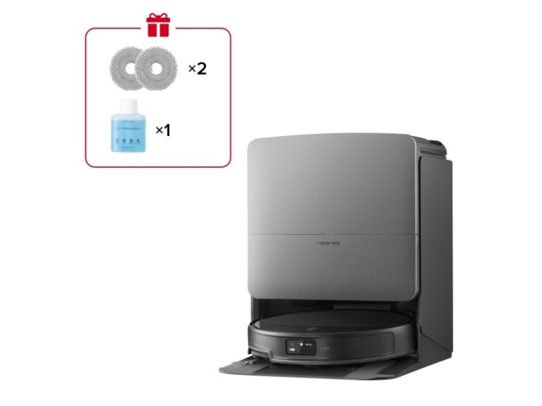 Roborock SAROS 20X, Poseløs, Sort, Rund, Støvpose, 0,259 L, Opladning, Purification, Mop washing