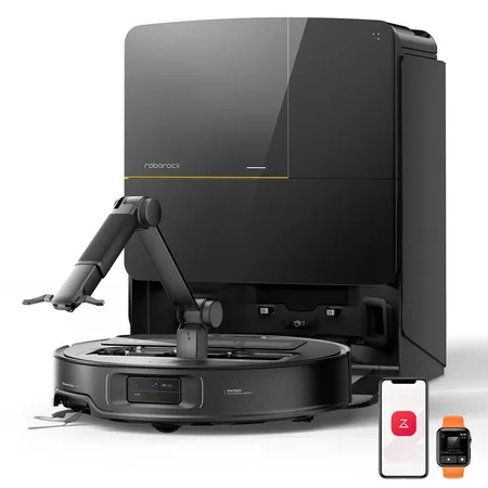 Roborock Saros Z70 Robotstøvsuger - 22000 Pa - 180 min. - Støvpose - 0,069 L - 61 dB