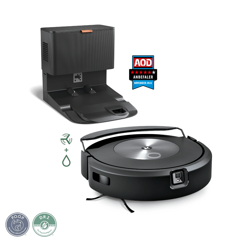 Roomba Combo® j7+ robotstøvsuger og -gulvmoppe