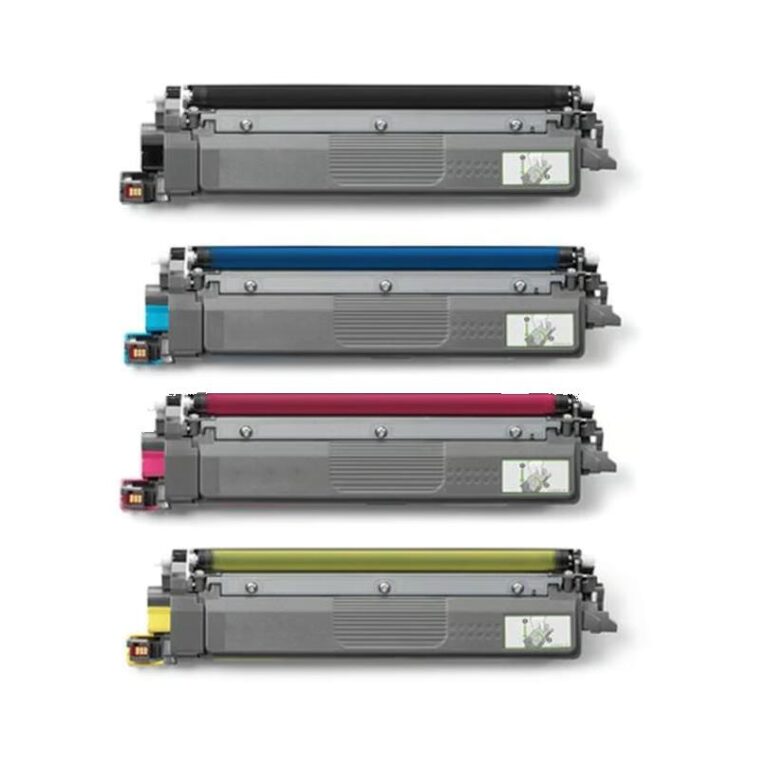 Rabat sæt!  TN248 - 1 stk BK-C-M-Y toner 4.000 sider - Kompatibel Brother 4 farver