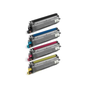 Rabat sæt!  TN248XL - 1 stk BK-C-M-Y toner 9.900 sider - Kompatibel Brother 4 farver