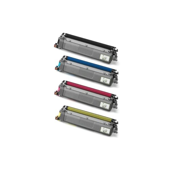 Rabat sæt!  TN249 - 1 stk BK-C-M-Y toner 16.500 sider - Kompatibel Brother 4 farver