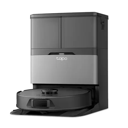 TP-LINK Tapo RV50 Pro Omni Robotstøvsuger - 15000 Pa - Kombi - Sort