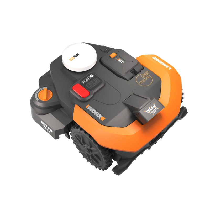 Worx Vision Cloud RTK robotplæneklipper - 1.800 m2 - WR318E