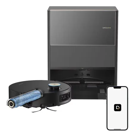 Xiaomi Aqua 10 Roller Robotstøvsuger - 30000 Pa - 3,2 L - Poseløs - 4 L - Sort - LiDAR
