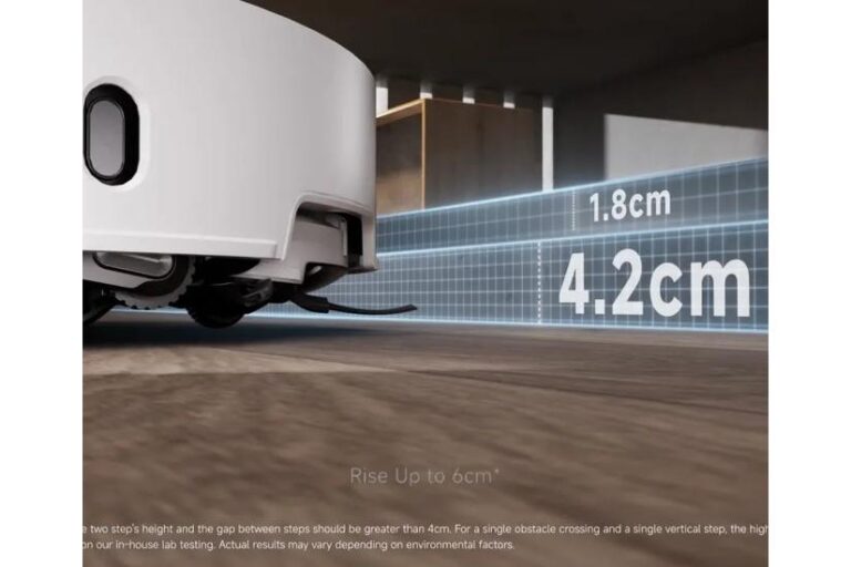 Xiaomi Robotstøvsuger - 220 min - 3,2 L - 395 - 4,0 L - Hvid - VersaLift DToF