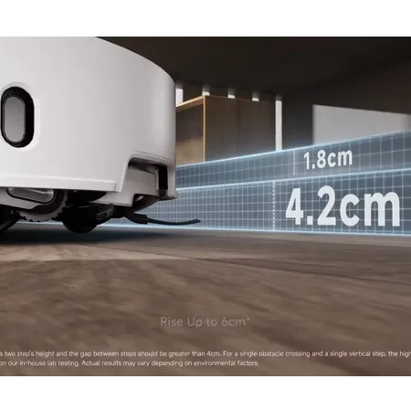 Xiaomi X50 Ultra Robotstøvsuger - 20000 Pa - 220 min. - 0,395 L - Kombi - 4,5 L - 70 dB