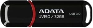 ADATA DashDrive UV150 USB 3.0 Sort - AUV150-32G-RBK