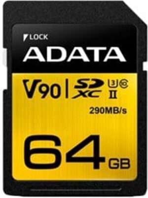 ADATA Premier ONE SDXC UHS-II Memory Card UHS-II U3 / Class10