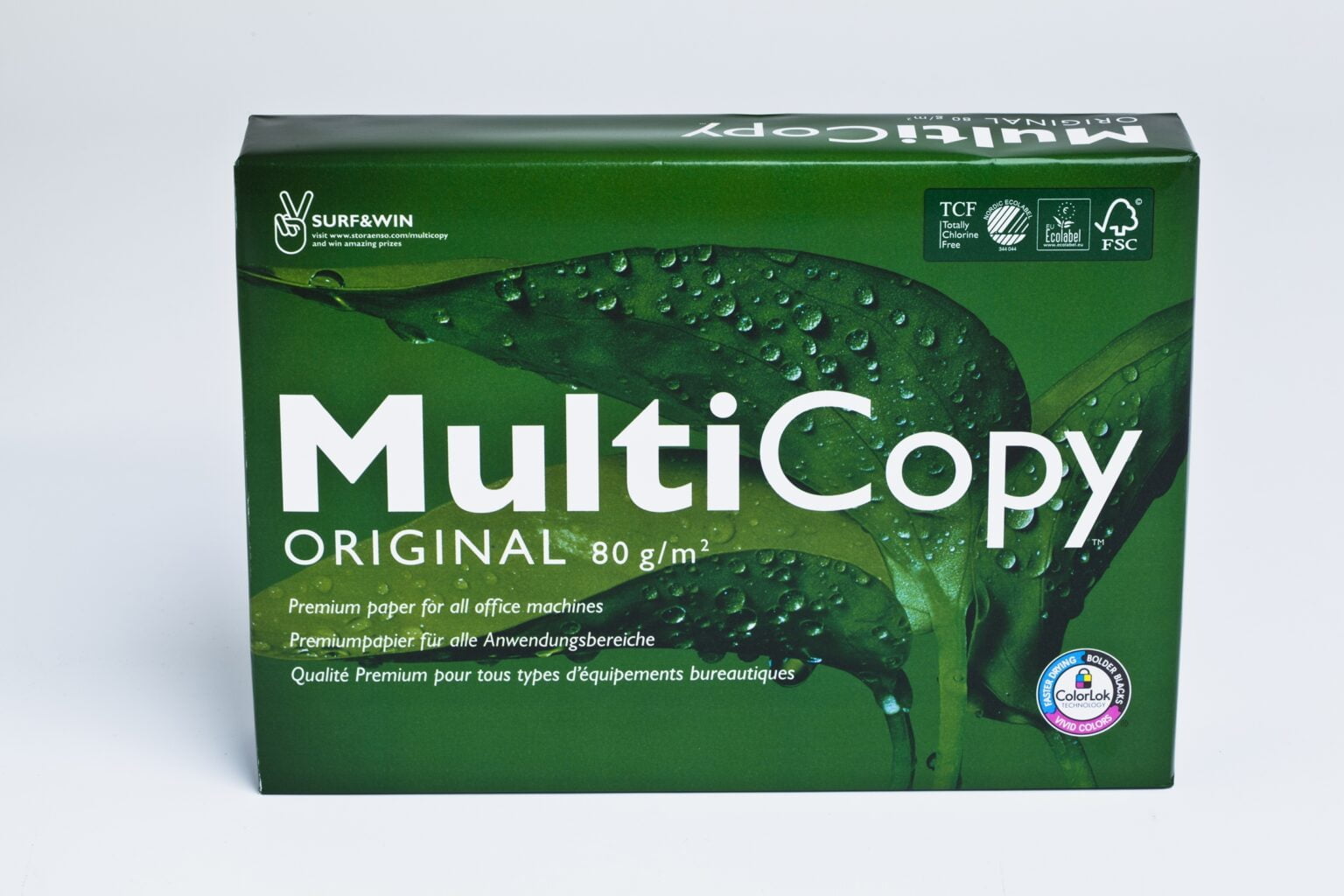 Printerpapir Multicopy Original A4 100g 500 ark/pak find den