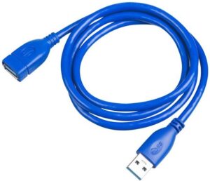 Akyga USB 3.2 Gen 1 USB forlængerkabel 1m Blå