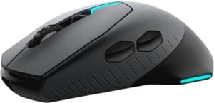 Alienware AW610M Optisk Trådløs Kabling Sort