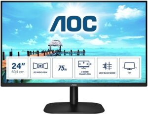 AOC 24B2XH/EU 24 1920 x 1080 VGA (HD-15) HDMI 75Hz