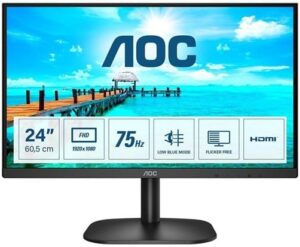 AOC 24B2XHM2 24 1920 x 1080 VGA (HD-15) HDMI 75Hz