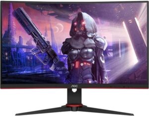 AOC Gaming C24G2AE/BK 24 1920 x 1080 VGA (HD-15) HDMI DisplayPort 165Hz Pivot Skærm