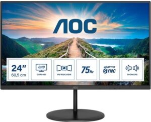 AOC Q24V4EA 24 2560 x 1440 HDMI DisplayPort 75Hz