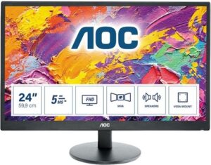 AOC Value M2470SWH 23.6 1920 x 1080 VGA (HD-15) HDMI 60Hz