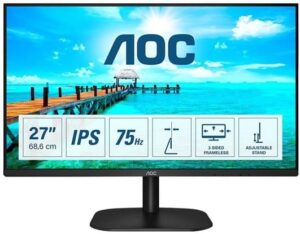AOC 27B2DA 27 1920 x 1080 DVI VGA (HD-15) HDMI 75Hz