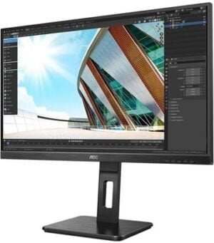 AOC 27P2Q 27 1920 x 1080 DVI VGA (HD-15) HDMI DisplayPort 75Hz Pivot Skærm