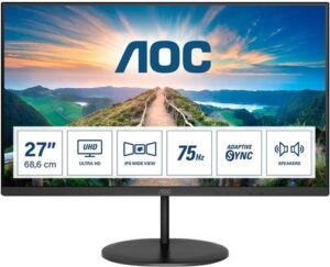AOC U27V4EA 27 3840 x 2160 HDMI DisplayPort 75Hz