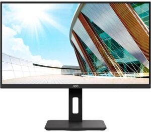 AOC U28P2A 28 3840 x 2160 HDMI DisplayPort 60Hz Pivot Skærm