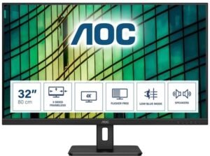 AOC U32E2N 32 3840 x 2160 HDMI DisplayPort 60Hz