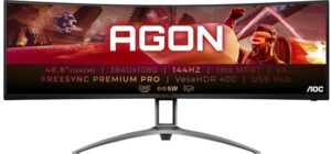 AOC Gaming AG493QCX 49 3840 x 1080 HDMI DisplayPort 144Hz