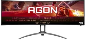 AOC Gaming AG493UCX 49 5120 x 1440 HDMI DisplayPort USB-C 120Hz