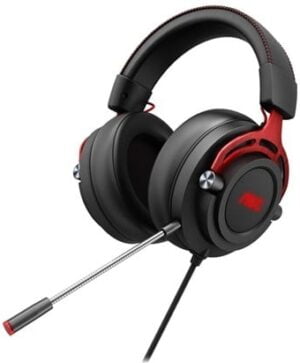 AOC Gaiming GH300 Kabling Headset Sort Rød