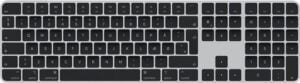 Apple Magic Keyboard Touch ID and Numeric Keypad Tastatur Trådløs Kabling Dansk