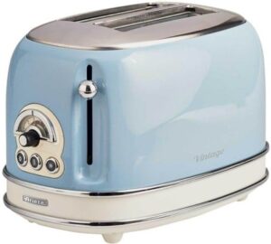 Ariete 155 Vintage Brødrister 810W Celeste