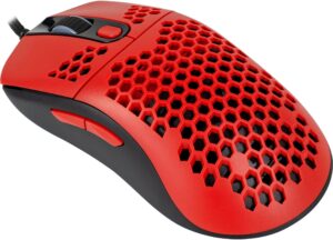 Arozzi Favo Optisk Kabling Sort Rød