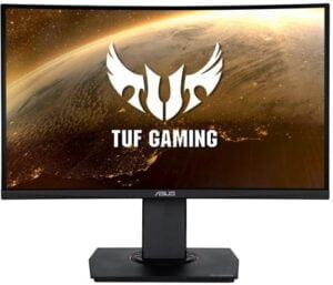 ASUS TUF Gaming VG24VQR 23.6 1920 x 1080 HDMI DisplayPort 165Hz Pivot Skærm