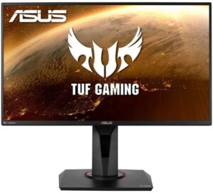ASUS TUF Gaming VG258QM 24.5 1920 x 1080 HDMI DisplayPort 280Hz Pivot Skærm