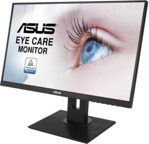 ASUS VA24DQLB 23.8 1920 x 1080 VGA (HD-15) HDMI DisplayPort Pivot Skærm