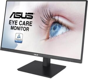 ASUS VA27DQSB 27 1920 x 1080 VGA (HD-15) HDMI DisplayPort 75Hz Pivot Skærm - 90LM06H1-B01370