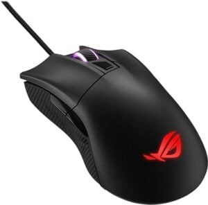 ASUS ROG Gladius II Core Optisk Kabling Sort