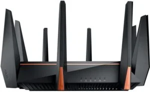 ASUS ROG Rapture GT-AC5300 Trådløs router Desktop  - 90IG03S1-BM2G00