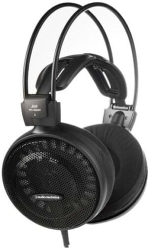 Audio-Technica ATH AD500X Kabling Hovedtelefoner Sort