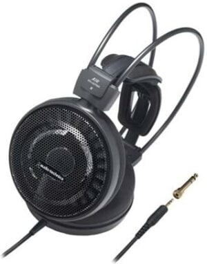 Audio-Technica ATH AD700X Kabling Hovedtelefoner Sort