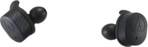 Audio-Technica ATH SPORT7TW Trådløs Ægte trådløse øretelefoner Sort