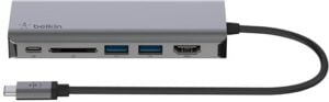 Belkin CONNECT USB-C 6-in-1 Multiport Adapter Dockingstation