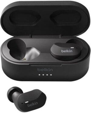 Belkin SoundForm Trådløs Ægte trådløse øretelefoner Sort