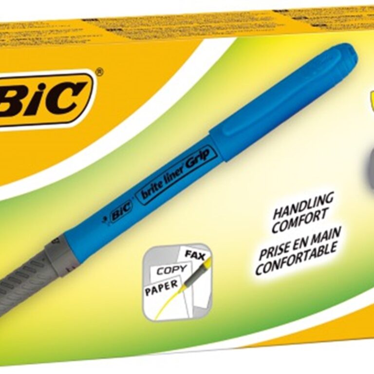 BIC brite liner blå