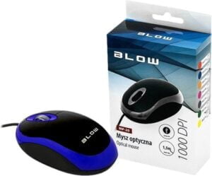 BLOW MP-20 Optisk Kabling Sort Blå
