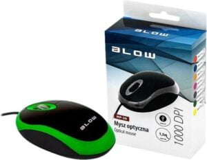 BLOW MP-20 Optisk Kabling Sort Grøn