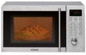 Bomann Mikrobølgeovn med grill Fritstående 800W 20liter Rustfrit stål