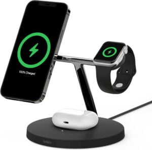 Belkin BOOST CHARGE PRO Trådløs opladningsstander 15Watt
